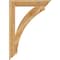 Ekena Millwork Thorton Traditional Rough Sawn Bracket, Western Red Cedar, 4"W x 28"D x 40"H BKT04X28X40THR01RWR - alternate 4